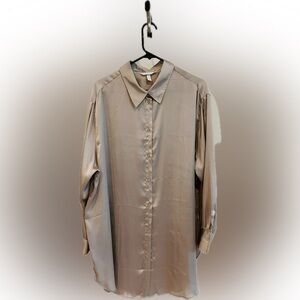 H&M Elegant Taupy Dress/Shirt